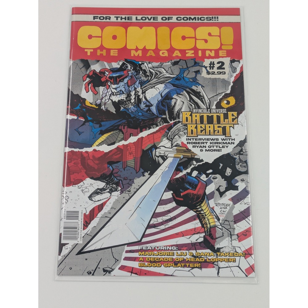 Comics! The Magazine #2 Battle Beast Kirkman Ottley Prana 2026